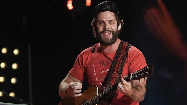 Thomas Rhett surprises healthcare workers with thanks and music during virtual acoustic show
