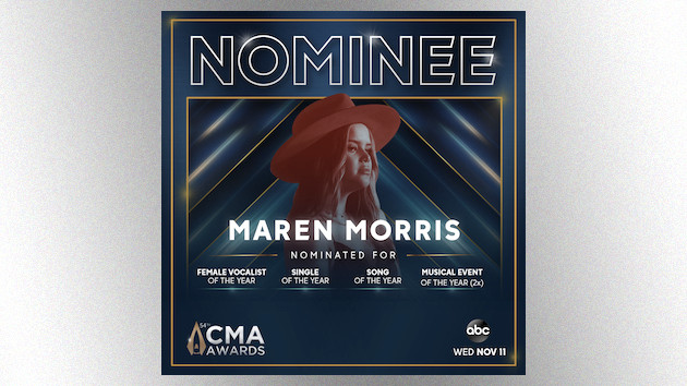 Maren Morris’ fellow CMA Female Vocalist of the Year nominees are “tough competition,” and that’s a good thing