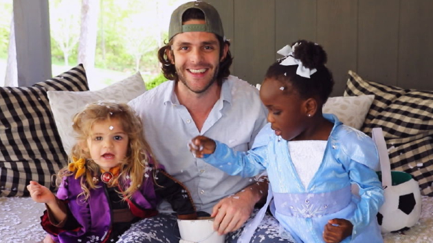 Thomas Rhett reveals his daughters' hilarious reaction to finding out they're about to become big sisters