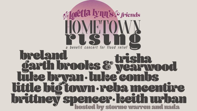 Loretta Lynn's Hometown Rising show adds Reba McEntire, Keith Urban and more