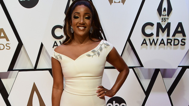 Mickey Guyton says son has been “huge motivation” to speak out about inequality