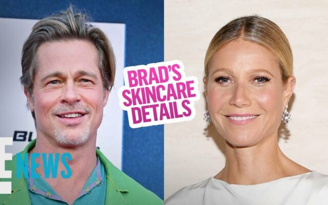 Brad Pitt Gets Into The Skincare Game